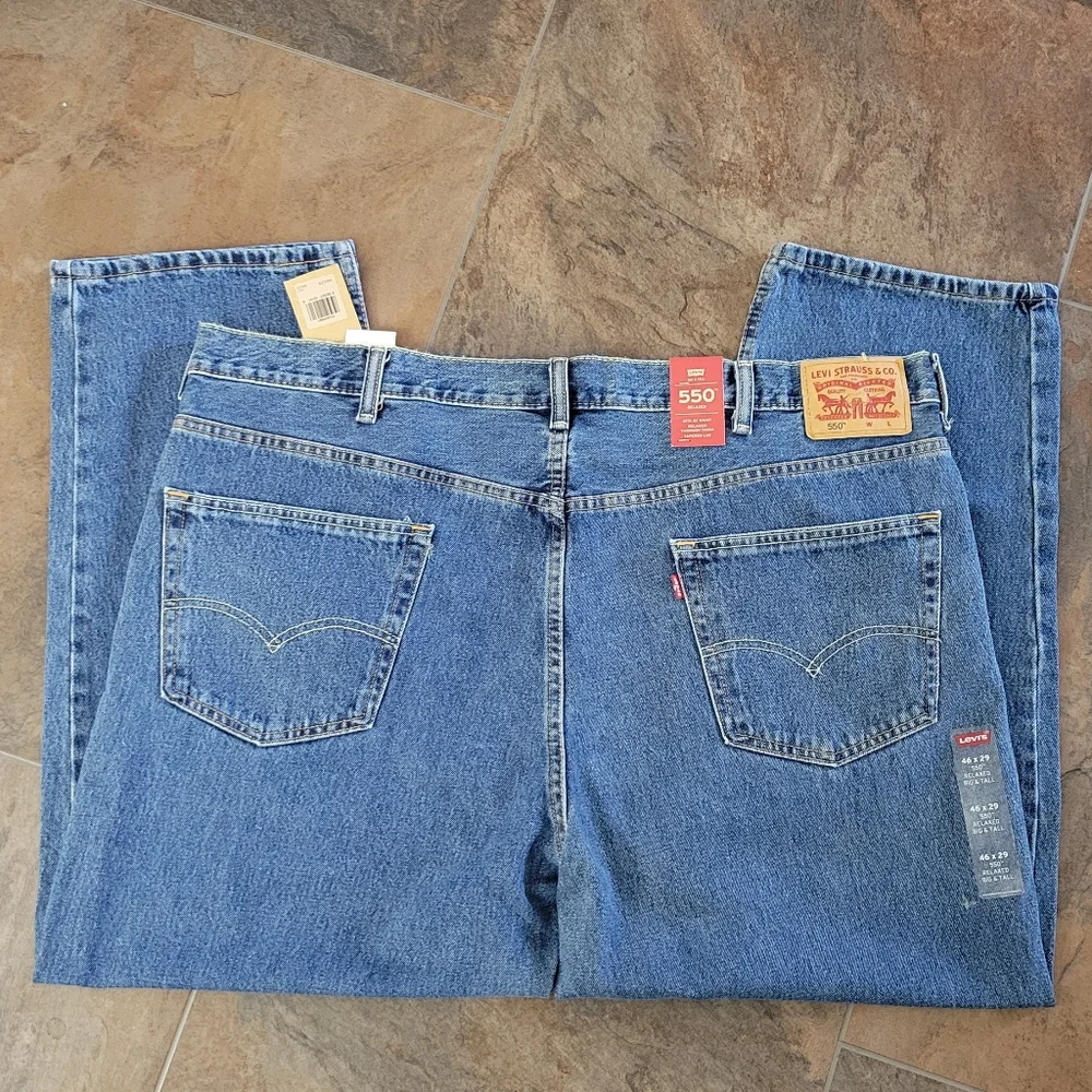 New! Levi's Denim Jeans Size 46 X 29